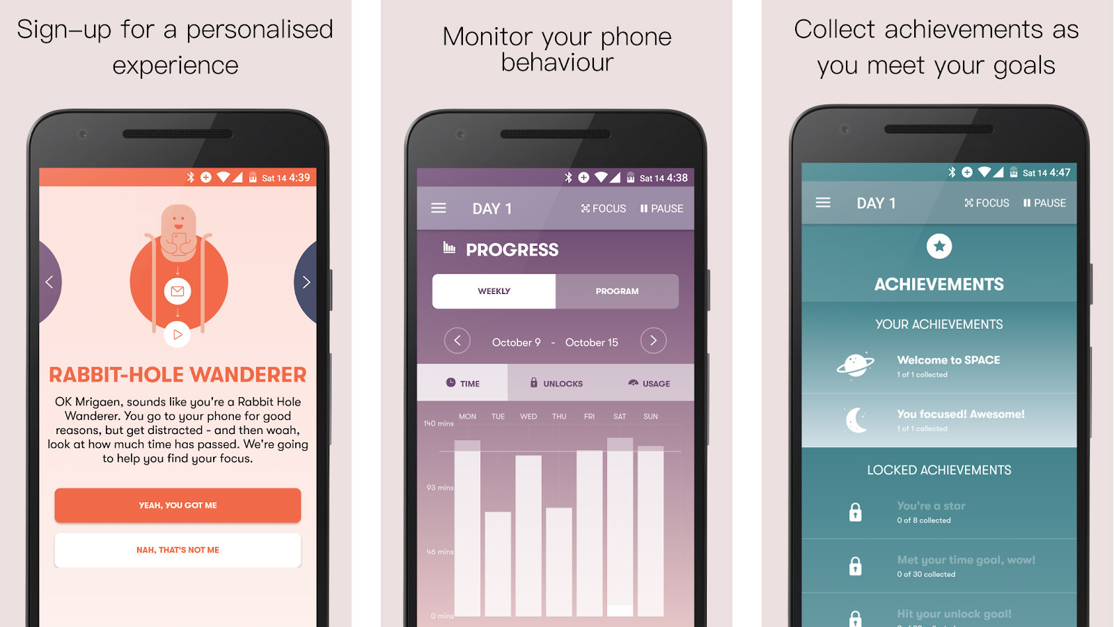 Space: Break phone addiction